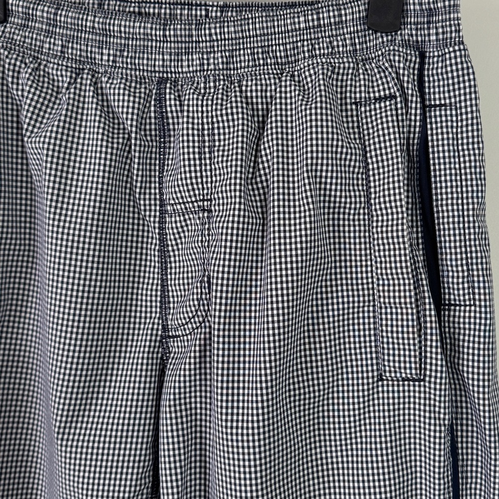 RARE Lululemon Pace Breaker 9” Lined Shorts Gingham Inkwell Medium - Picture 3 of 6